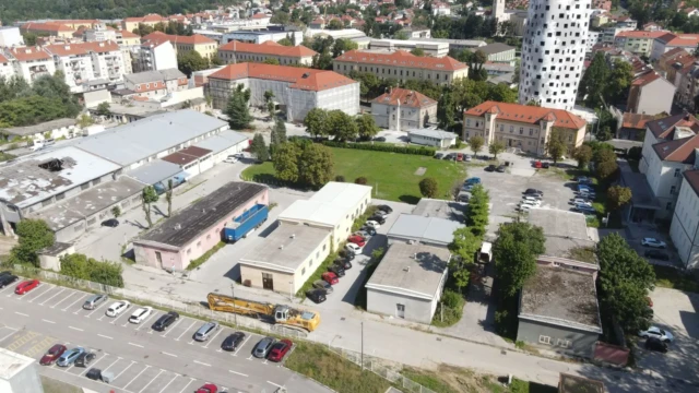 Trg pravde faza rušenja Trg pravde faza rušenja