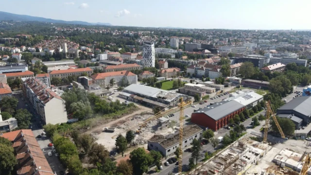 Trg pravde faza rušenja Trg pravde faza rušenja