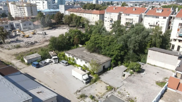 Trg pravde faza rušenja Trg pravde faza rušenja